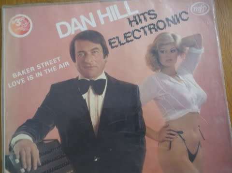 LP RECORDS : DAN HILL -SOUNDS ELECTRONIC  ( TOTAL OF 8 LP's )